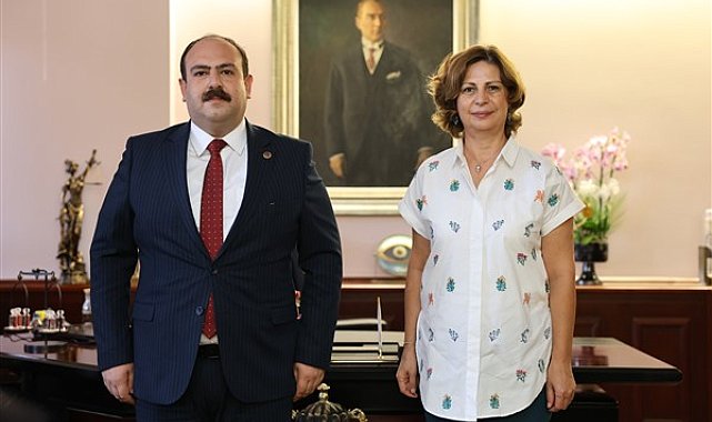 İnönü ve Han belediye başkanlarından Başkan Ünlüce'ye ziyaret
