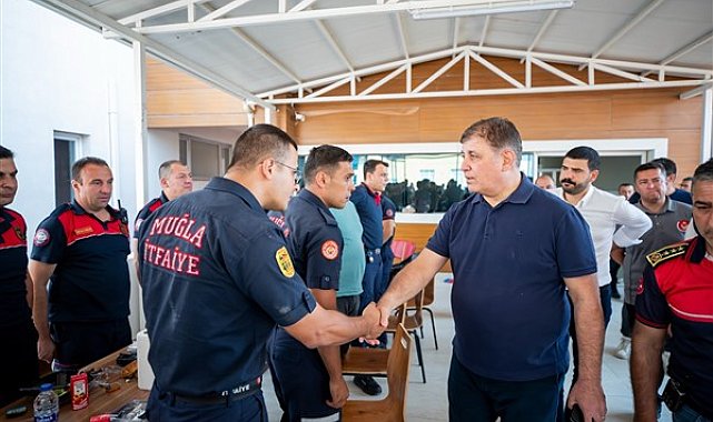 İZELMAN Sosyal Tesisleri şehir dışından gelen itfaiyecileri ağırlıyor