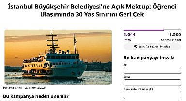 İzmir ve İstanbul'da 30 yaş üstü öğrenciler ulaşım maliyetlerinde eşitlik istiyor