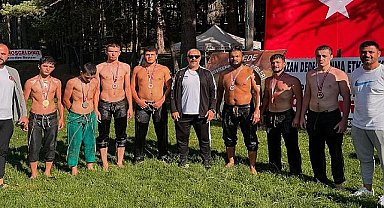 Kahramankazan'ın Yiğitlerinden 'Madalya Yağmuru'