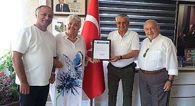 Karaman ailesine teşekkür belgesi