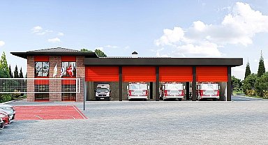 Kartepe İtfaiye Müfreze binasında temel atıldı