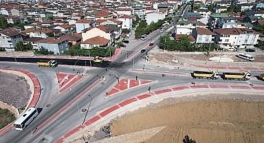 Kaşkaldere Kavşağı'nda son rötuşlar; Büyükşehir'den kent trafiğine bir nefes daha
