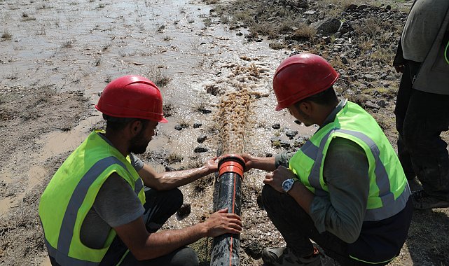 KASKİ, Develi Soysallı Mahallesi'nde sondaj kuyusu açtı
