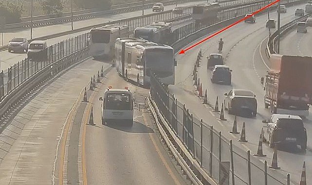 Küçükçekmece'de bu sabah yaşanan metrobüs kazasıyla ilgili İETT'den açıklama yapıldı