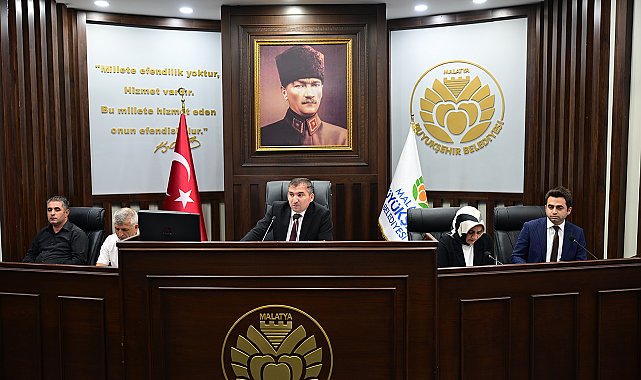 Malatya Büyükşehir Belediye Meclisi’nin Ağustos Ayı ilk birleşimi yapıldı