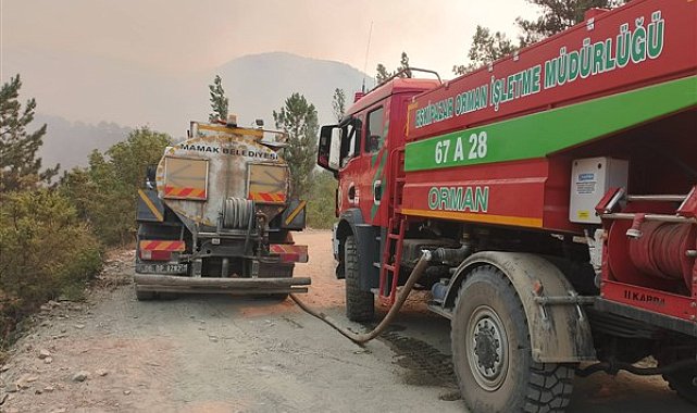 Mamak Belediyesinden Bolu’daki yangın çalışmalarına destek