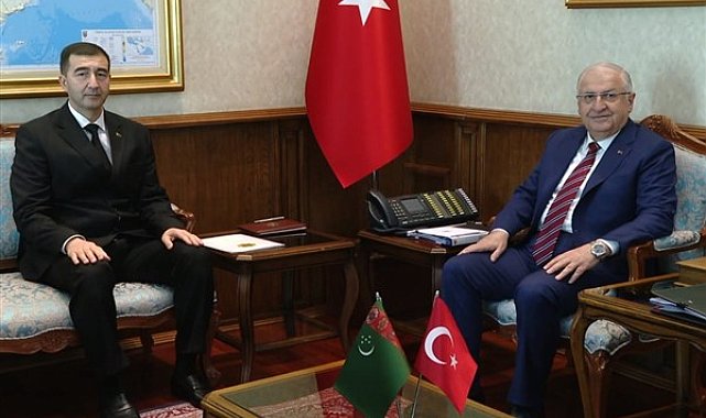 Milli Savunma Bakanı Güler, Türkmenistanlı mevkidaşı Gündogduyev ile görüştü