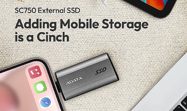 Mobil Cihazlar için İdeal Depolama Çözümü: ADATA SC750 Harici SSD