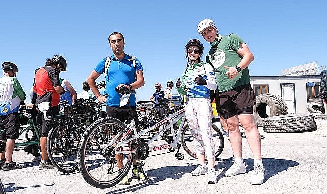 Mysia Yolları'nda engelsiz dostluklar için pedal çevirdiler
