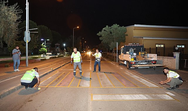 Nilüfer Belediyesi, yol çalışmalarına devam ediyor