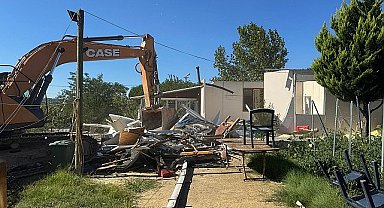 Ömerli Havzası'ndaki 83 Kaçak Yapı Kaldırıldı