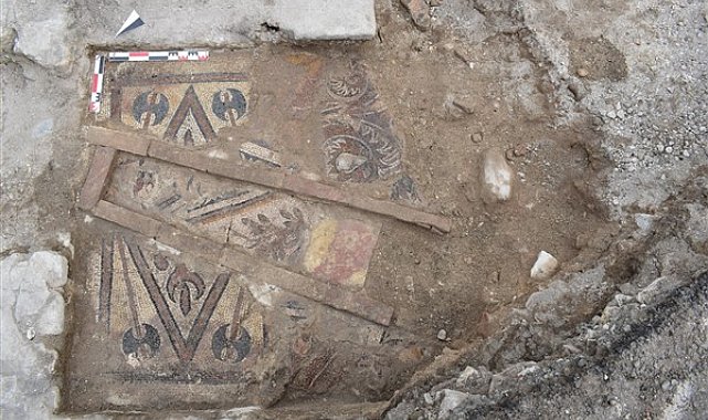 Ordu'daki Aziz Konstantin ve Helana Manastırı’nda in-situ zemin mozaiğine ulaşıldı