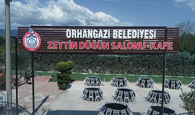 Orhangazi Belediyesi Zeytin Düğün Salonu hizmete giriyor