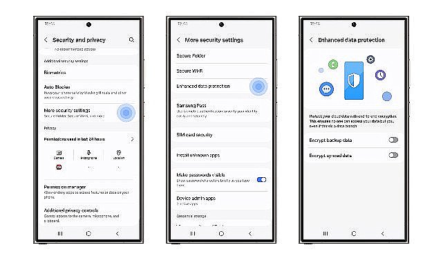 Private Sharing ve Gelişmiş Veri Koruması Samsung Galaxy cihazlarda kişisel bilgi güvenliği için gelişmiş yöntemler sunuyor