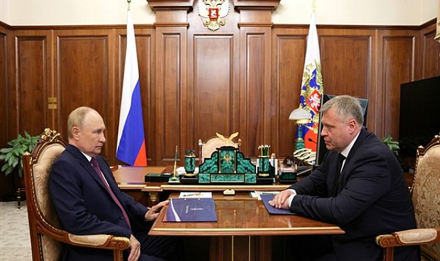 Putin, Astrakhan Bölgesi Valisi Babushkin ile çalışma toplantısı gerçekleştirdi