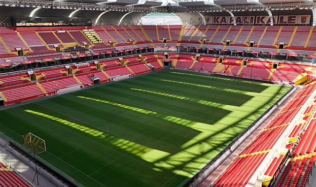 RHG Enertürk Enerji Stadyumu’ndaki çalışmaları tamamlandı