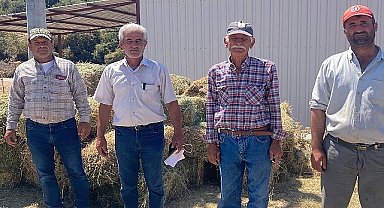 Salihli Belediyesi'nden Yangın Mağduru Vatandaşlara Yonca ve Kaba Yem Desteği