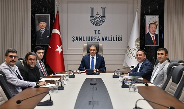 Şanlıurfa’nın gastronomi alanındaki gelişimiyle ilgili toplantı yapıldı