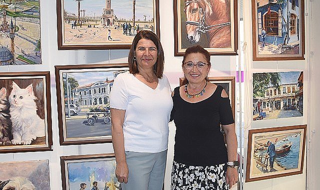 Selma Top'un Dünden Bugüne Sergisi Foça'da Sanatseverlerle Buluştu