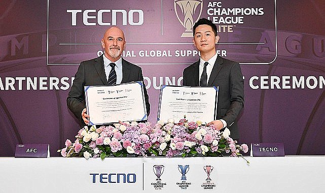 TECNO, Asya Futbol Konfederasyonu'nun Kulüp Yarışmalarının Resmi Küresel Destekçisi Olarak Asya Futbol Topluluğunun Durdurulamaz Ruhunu Destekliyor