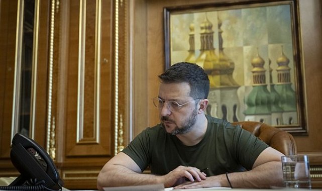 Ukrayna Devlet Başkanı Zelenski, Almanya Başbakanı Scholz ile telefonla görüştü