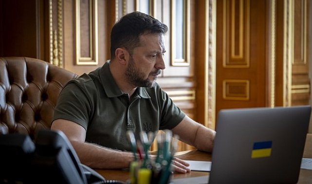 Ukrayna Devlet Başkanı Zelenski, Patrik I. Bartholomeos ile görüştü