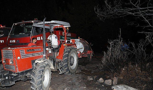 Yangına İlk Müdahale Tankerleri Orman Yangınlarında Etkili Oldu