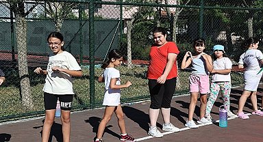 Yaz Spor Okulları'na 7 bin 500 öğrenci katıldı