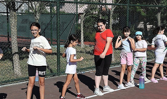Yaz Spor Okulları'na 7 bin 500 öğrenci katıldı
