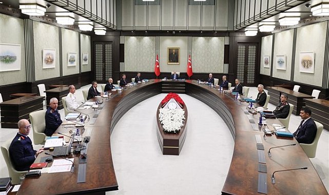 Yüksek Askeri Şura, Cumhurbaşkanı Erdoğan başkanlığında toplandı