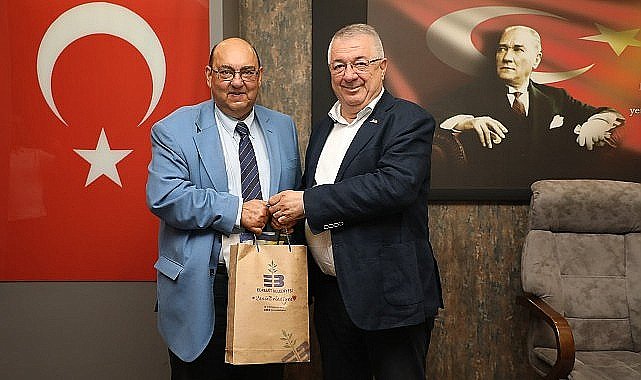 Yunanlı Başkan'dan Edremit Belediyesi'ne ziyaret