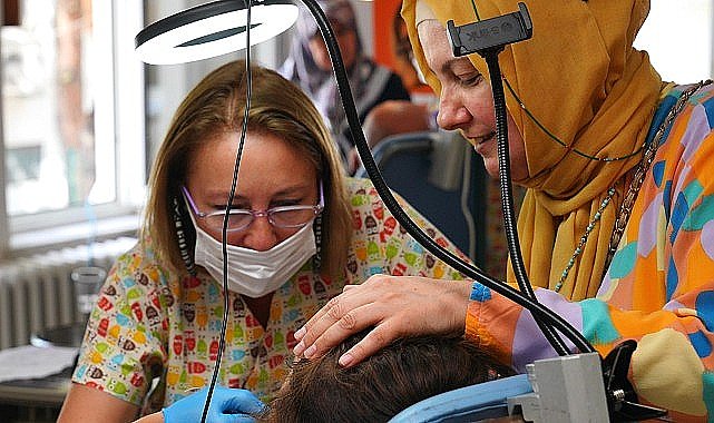 200 engelli bireyin ağız ve diş tedavileri yapıldı