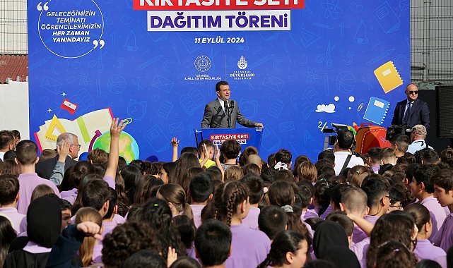 40 bin öğrenciyle kırtasiye seti dağıtımı başladı
