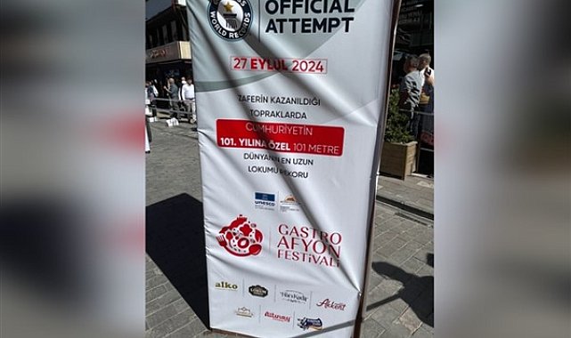 6. Uluslararası GastroAfyon Turizm ve Lezzet Festivali başladı