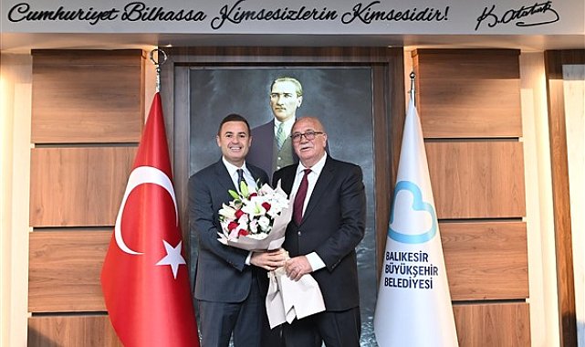 Ahilerden, Başkan Akın’a ziyaret