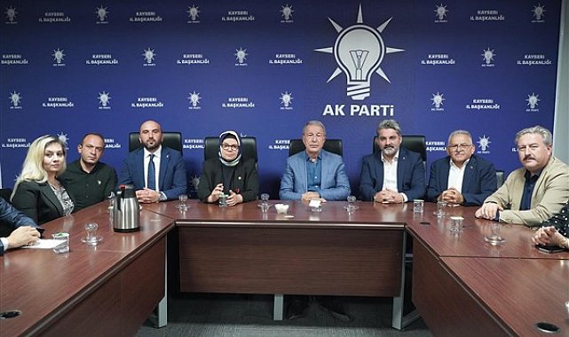 Akar ve Büyükkılıç’tan, AP Parti Melikgazi ve Kocasinan teşkilatlarına ziyaret