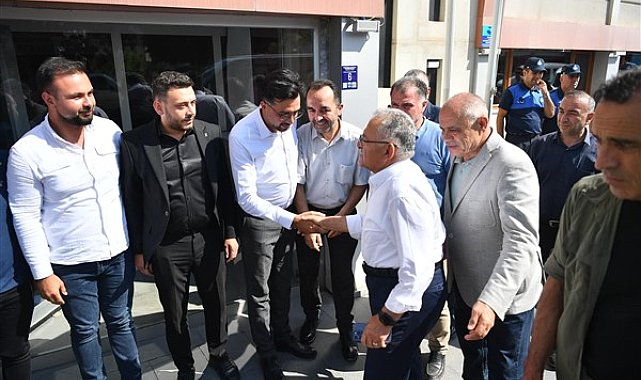 Akar ve Büyükkılıç’tan Yahyalı Belediyesi ve Tekstil Fabrikası şantiyesine ziyaret