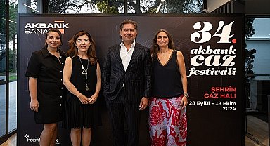 Akbank Caz Festivali'nin 34. Yılında 34 konser Şehrin Caz Hali için Geriye Sayım Başladı!