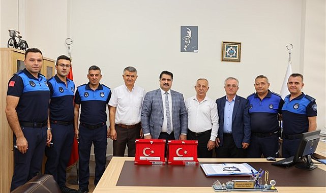 Akbıyık, Kayseri Zabıta Teşkilatı’nı ziyaret etti