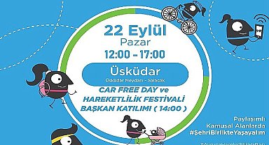 Avrupa Hareketlilik Haftası finali Üsküdar'da