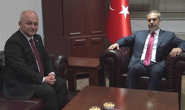 Bakan Fidan, Üsküp'te diplomatik temaslarını sürdürüyor