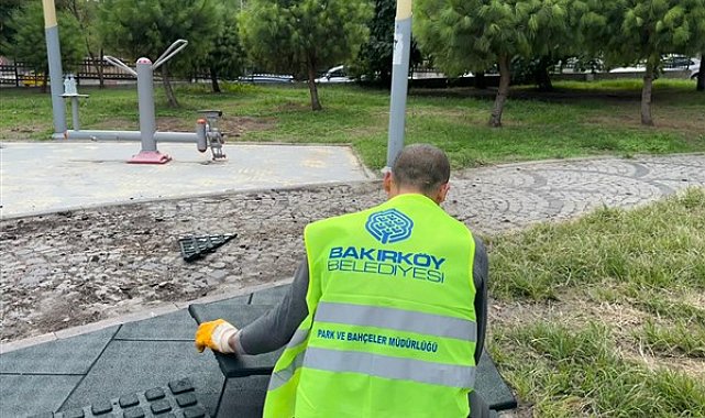 Bakırköy’de parklar yenileniyor