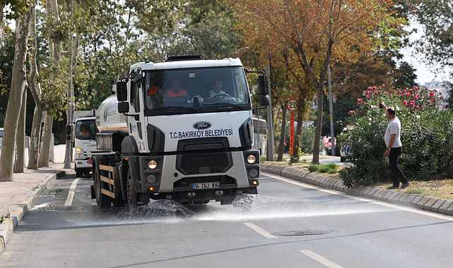 Bakırköy'de temizlik seferberliği başladı