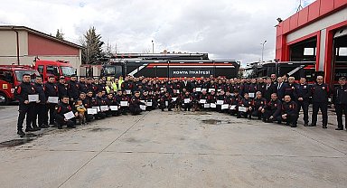 Başkan Altay İtfaiye Teşkilatı'nın 310. Kuruluş Yılını Kutladı