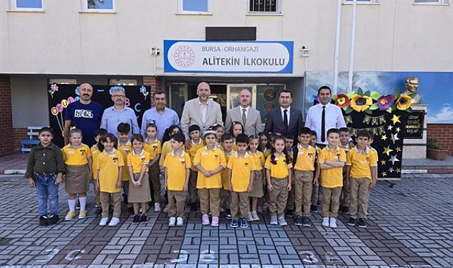 Başkan Aydın: Belediye olarak okullarımızın bütün ihtiyaçlarında yanlarında olacağız