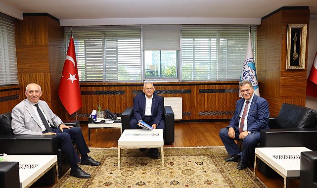 Başkan Büyükkılıç'a oda temsilcileri Alan ve Odakır'dan ziyaret