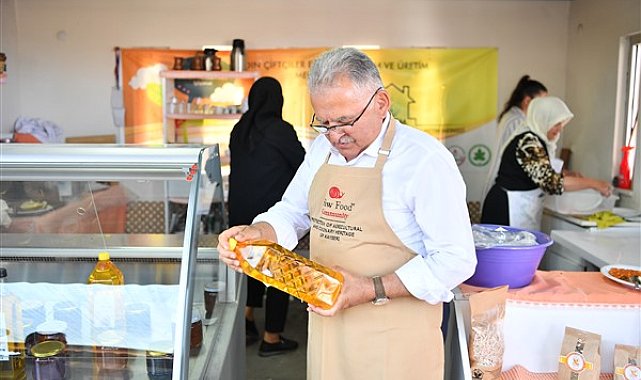 Başkan Büyükkılıç, Slow Food’un Kayseri’deki yemek pişirme etkinliğine katıldı