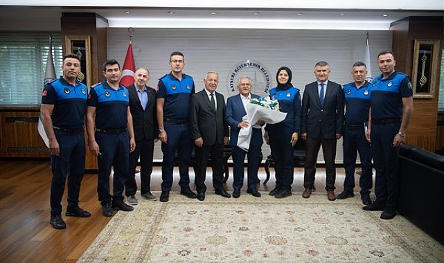 Başkan Büyükkılıç, Zabıta personelini kabul etti
