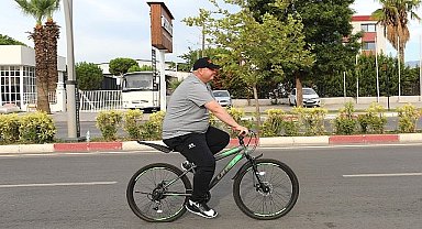 Başkan Çiçek Pedal Çevirdi